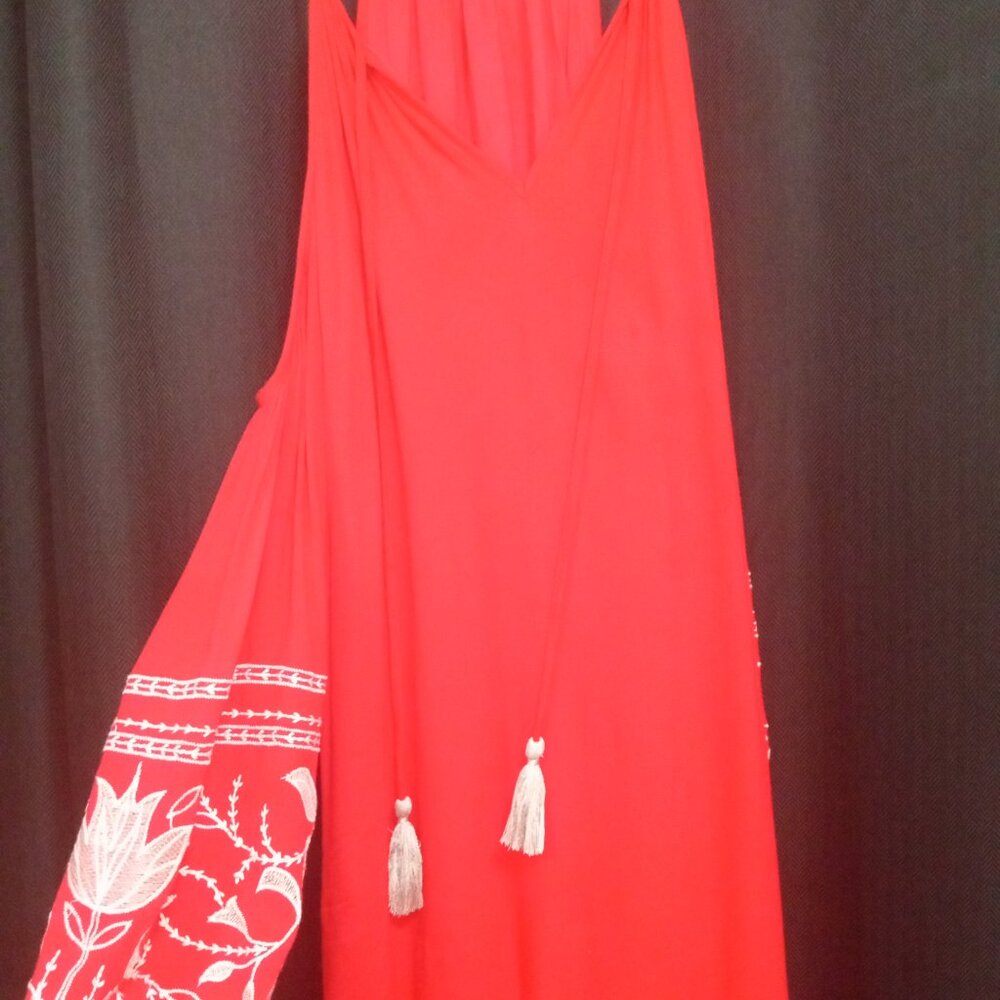 Boho Chic Red Top - Picture 4 of 6